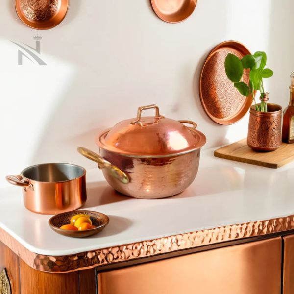 Traditional Moroccan Copper Pot (Kamilah) – A Jewel of Authentic Cooking