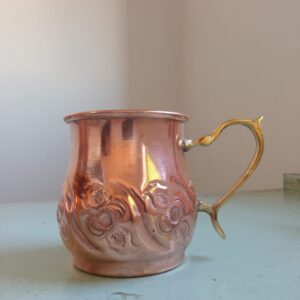 Handcrafted Moroccan Copper Mug – A Beautiful and Elegant Touch for Your Home /3