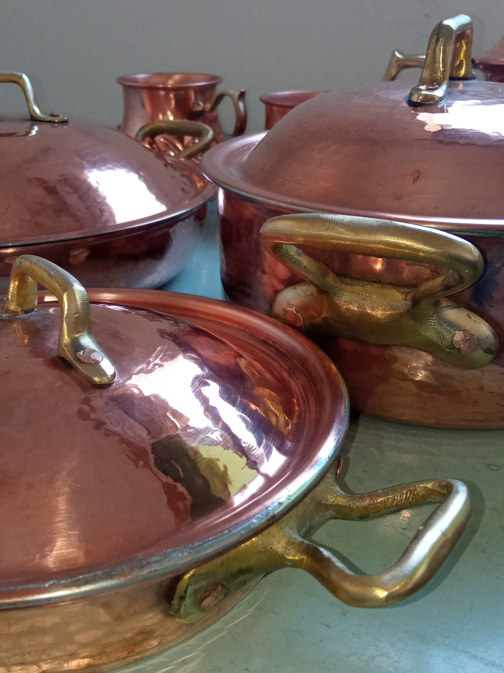 Handcrafted Moroccan Copper Cookware showcasing traditional Moroccan design and artistry