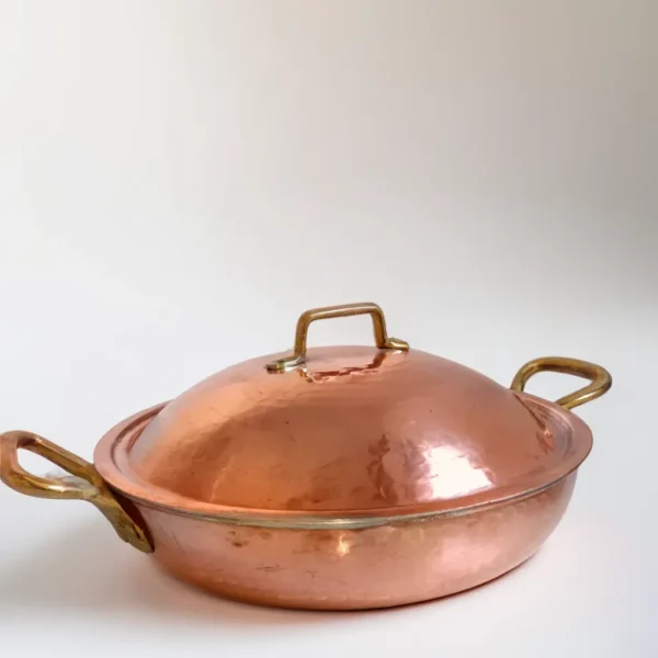 Authentic Handcrafted Moroccan Copper Pan – Unleash the Art of Cooking - Image 5